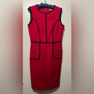Tory Burch sleeveless sheath dress - size 8